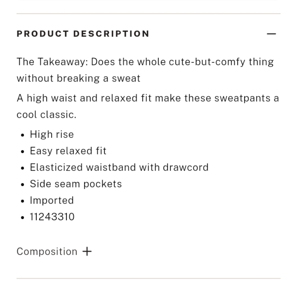 PINK VS Ivy Fleece Relaxed Sweatpants Beige Racing 2024 NWT - Picture 6 of 6